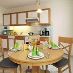 公寓 Haus Am Kurpark *